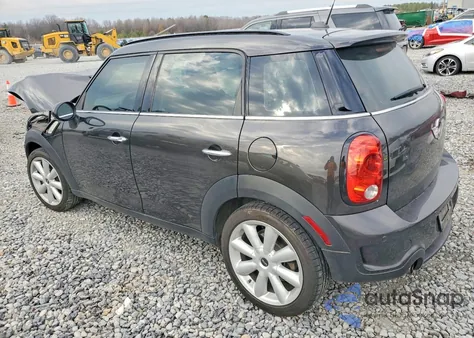 2016 Mini Cooper S Countryman z USA, uszkodzony, nr VIN WMWZC3C54GWT08994